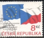 Stamps : Europe : Czech_Republic :  Bandera