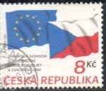 Sellos de Europa - Repblica Checa -  Bandera