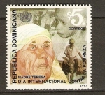 Stamps America - Dominican Republic -  Madre Teresa