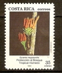 Stamps Costa Rica -  Flora