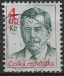 Sellos de Europa - Rep�blica Checa -  Pres. Havel