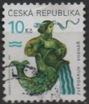 Stamps Czech Republic -  Signos d' Zodiaco: Acuarius