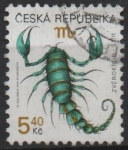 Stamps Czech Republic -  Signos d' Zodiaco: Escorpio