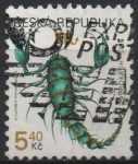 Stamps Czech Republic -  Signos d' Zodiaco: Escorpio