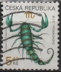 Stamps Czech Republic -  Signos d' Zodiaco: Escorpio