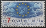 Stamps Czech Republic -  Consejo d' Europa