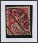 Stamps Czechoslovakia -  Breaking Chains