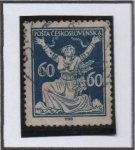 Stamps Czechoslovakia -  Breaking Chains