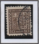 Sellos de Europa - Checoslovaquia -  Escudo d' Armas
