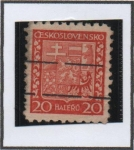 Sellos de Europa - Checoslovaquia -  Escudo d' Armas