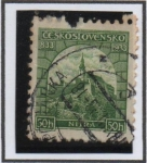 Stamps Czechoslovakia -  Primeras Iglesias Cristianas en Mitra
