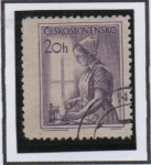 Stamps Czechoslovakia -  Emfrenera