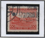 Stamps Czechoslovakia -  Ciudad d' Jasina