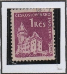 Stamps Czechoslovakia -  Castillos: Smolenice