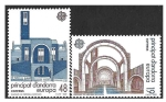 Stamps Andorra -  178-179 - Arquitectura Moderna (ANDORRA ESPAÑOLA)