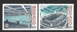 Stamps Monaco -  1563-1564 - Arquitectura Moderna