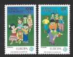 Stamps Turkey -  2440-2441 - Juegos Infantiles