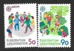 Stamps : Europe : Liechtenstein :  901-902 - Juegos Infantiles