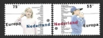Stamps Netherlands -  744-745 - Juegos Infantiles