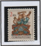 Stamps Czechoslovakia -  Navidad 92