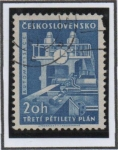Sellos de Europa - Checoslovaquia -  Puente d' Mando
