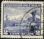 Stamps Chile -  Volcán CHOSHUENCO.
