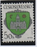 Sellos de Europa - Checoslovaquia -  Escudo d' Armas: Bytca