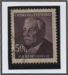 Sellos de Europa - Checoslovaquia -  P.O. Hvliezdoslav