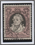 Stamps Czechoslovakia -  Jiri Benda