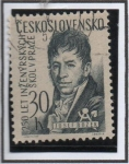 Stamps Czechoslovakia -  Josef Bozek