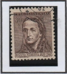 Stamps Czechoslovakia -  Bocena Nemcova