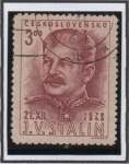 Stamps Czechoslovakia -  Joseph V. Stalin