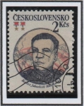 Stamps Czechoslovakia -  Mariscales Soviéticos: Rodion J. 