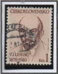 Stamps Czechoslovakia -  Lenin