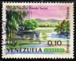 Sellos de America - Venezuela -  1964  Conozca Venezuela :  paisaje (Estado de Sucre)
