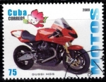 Sellos de America - Cuba -  Motos-Gussi MGS.