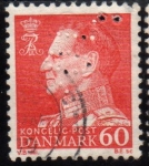 Sellos de Europa - Dinamarca -  1967 : Rey Federico (Y465)