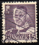 Sellos de Europa - Dinamarca -  1948 : Rey Federico (Y316)