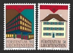 Sellos de Europa - Liechtenstein -  924-925 - Oficinas Postales