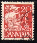 Sellos de Europa - Dinamarca -  1940 Nao(carabela) Y261