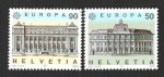 Sellos de Europa - Suiza -  861-862 - Oficinas Postales