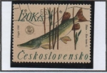 Sellos de Europa - Checoslovaquia -  Peces: Northen Pike
