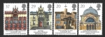 Stamps United Kingdom -  1314 a 1317 - Edificio Ingleses