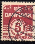 Sellos de Europa - Dinamarca -  1938 Cifras Y254