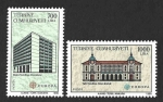 Stamps Turkey -  2469-2470 - Oficinas Postales