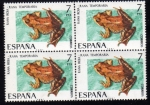 Stamps Spain -  1975 B4 Fauna: Rana roja Edifil 2276