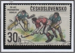 Sellos de Europa - Checoslovaquia -  Deportes: Hokry sobre Hielo