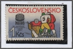 Sellos de Europa - Checoslovaquia -  Deportes: Hokey