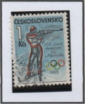 Stamps Czechoslovakia -  Deportes: Blathlon