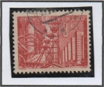 Stamps Czechoslovakia -  Mina Kladno
